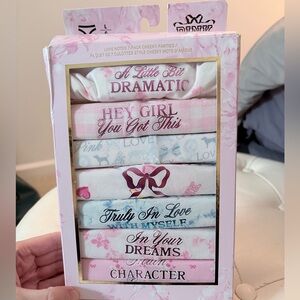 Limited Edition LoveShackFancy x Victorias Secret Panties Set